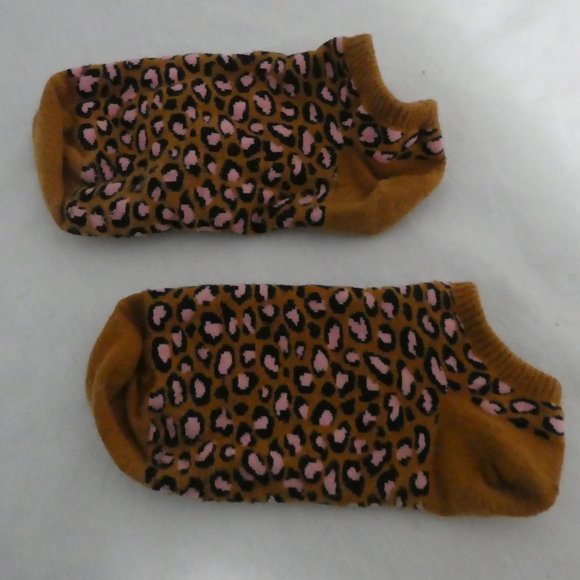 Girl's Animal Print Ankle Socks - Picture 1 of 10